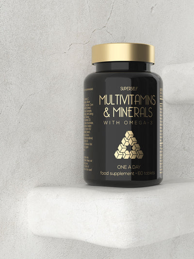 Multivitamins & Minerals with Omega 3 - 60 Tablets