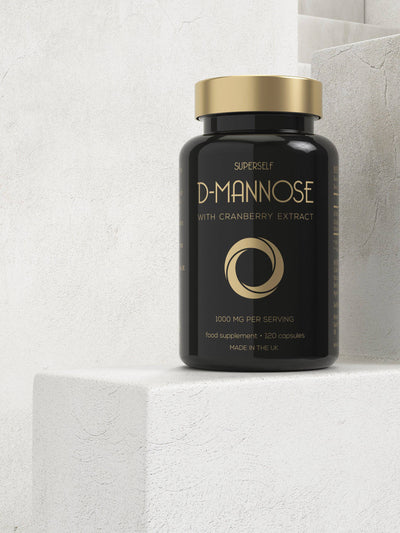 D-Mannose with Cranberry Extract - 120 Capsules